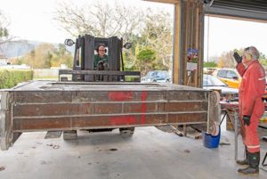 Cattlestop construction